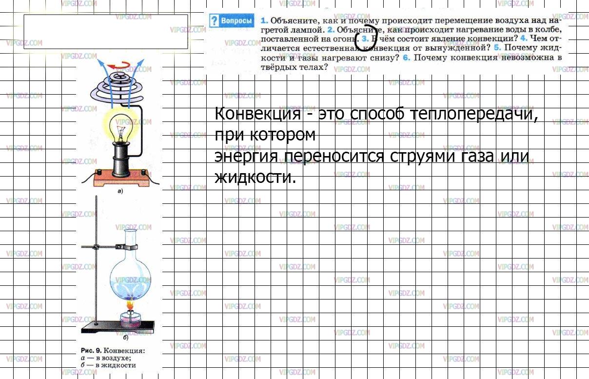 Какое явление изучалось на опыте представленном на рисунках 147 и 148 физика 9 класс перышкин