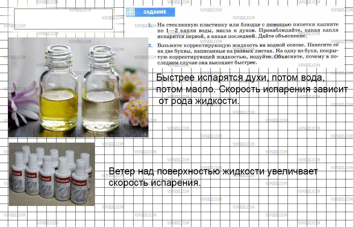 На стеклянную пластинку или блюдце