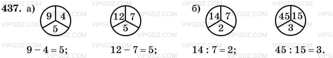 Изображение решения 3 на Задание 437 из ГДЗ по Математике за 5 класс: Н. Я. Виленкин, В. И. Жохов, А. С. Чесноков, С. И. Шварцбурд.